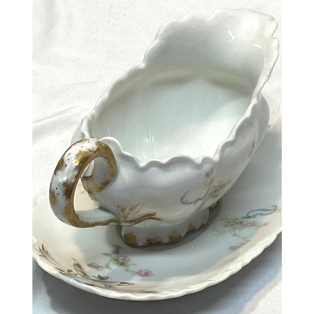 Haviland Schleiger Limoges France Gravy with Underplate